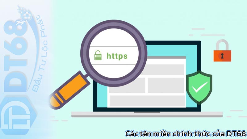 Các tên miền chính thức của DT68